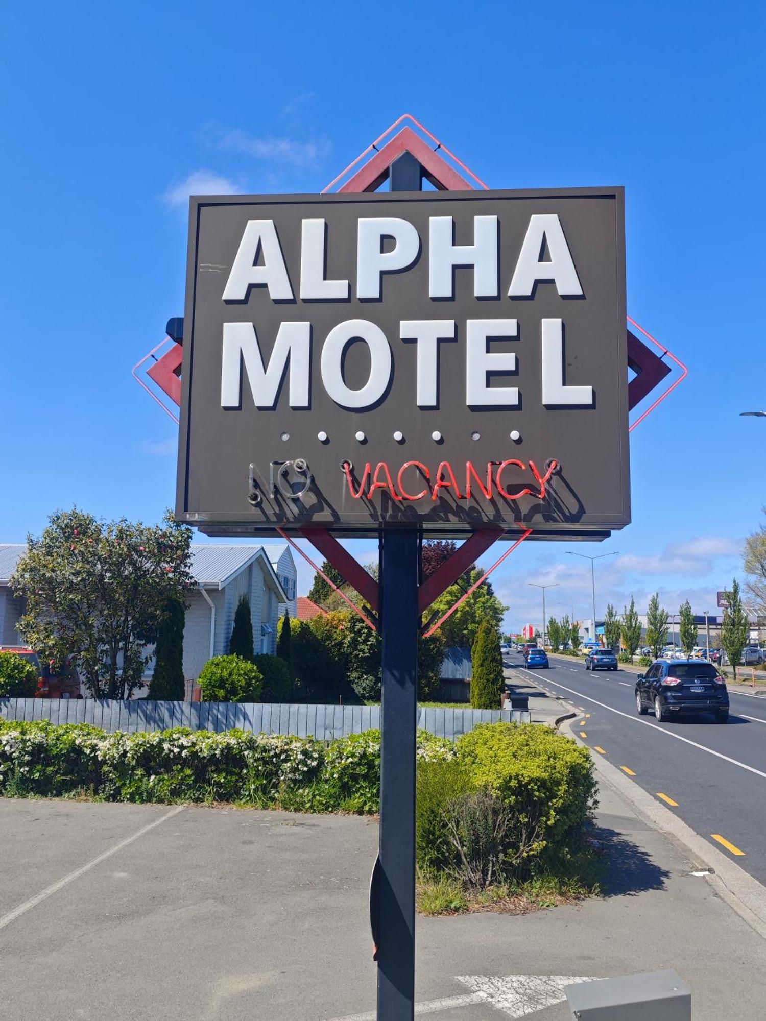 Alpha Motel Christchurch Kültér fotó