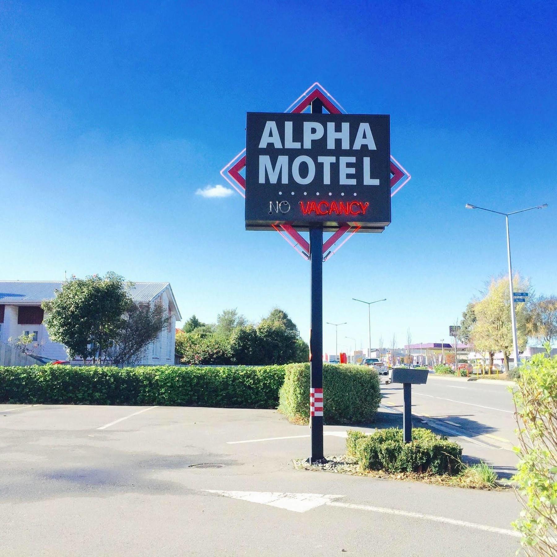 Alpha Motel Christchurch Kültér fotó